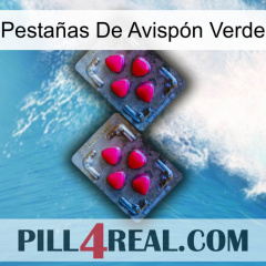 Pestañas De Avispón Verde 14